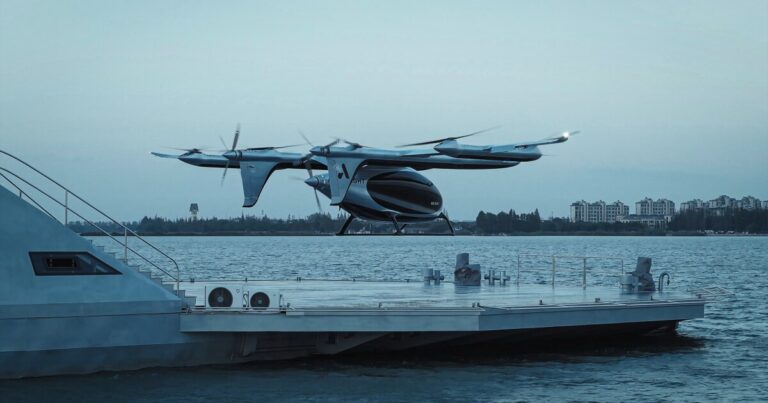 AutoFlight’s Solar-Powered Barge for eVTOLs