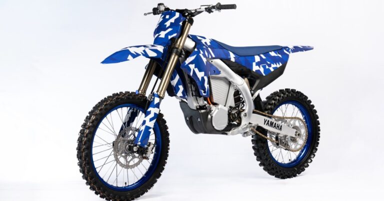 Yamaha Unveils New YE-01 Electric Motocross Race Bike
