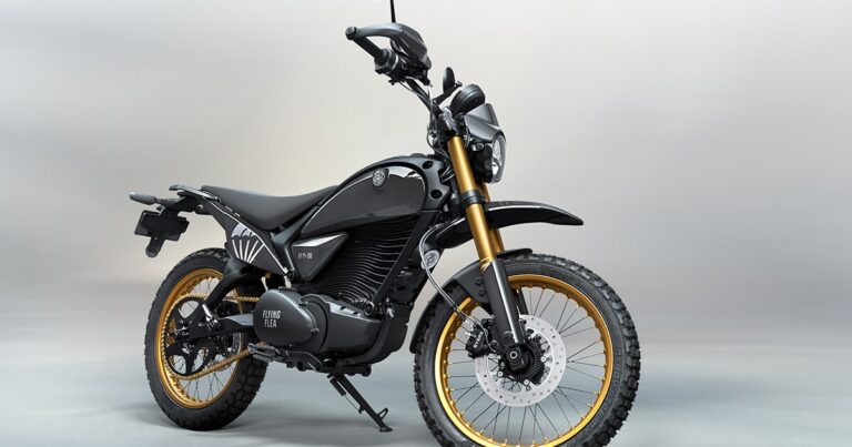 EICMA 2025 Unveils Royal Enfield Flying Flea S6 Electric Scrambler