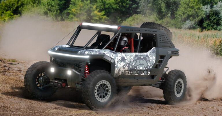 Concept of Toyota Scion 01 Hybrid Side-by-Side Model