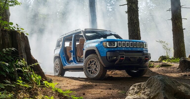 The 2026 Recon from Jeep is a potent electric SUV for off-road adventures