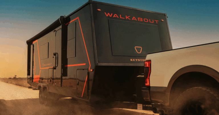 Off-Road Keystone Walkabout Travel Trailer with Slide-Out Atrium