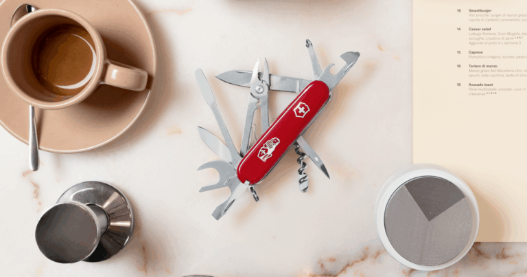 Victorinox x La Marzocco Swiss Army Knife: A Barista Tool for Coffee Lovers