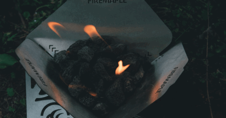 Fire Maple Antarcti Collapsible Fire Pit in Backpack Size