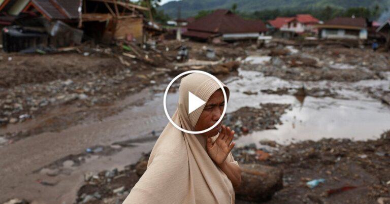 Indonesians Despair After Flooding as They Search for Missing Loved Ones