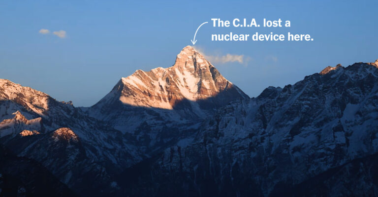 The Mystery of the C.I.A.’s Lost Nuclear Device in the Himalayas