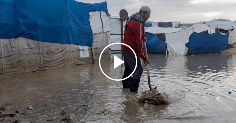 Devastating Storm Triggers Widespread Flooding in Gaza