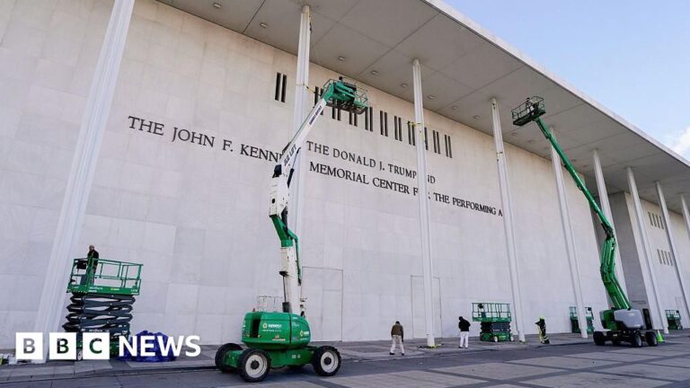 Legislator files lawsuit to eliminate Trump’s name from Kennedy Center
