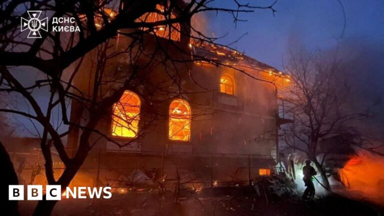 Russian attack leaves thousands in Kyiv without power