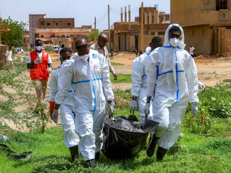 Exhumation of makeshift graves in Khartoum reopens wounds for families of Sudan war victims