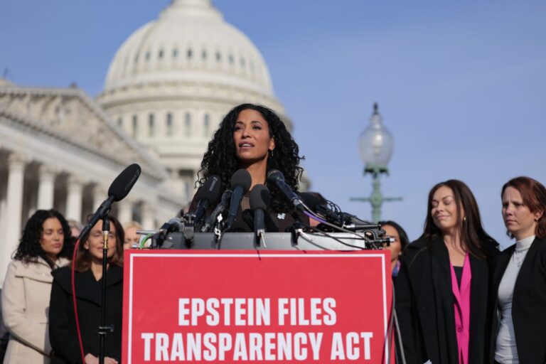 DOJ official claims victims’ rights groups influenced removal of Trump photo from Epstein files, but doubts victims were depicted in the image.