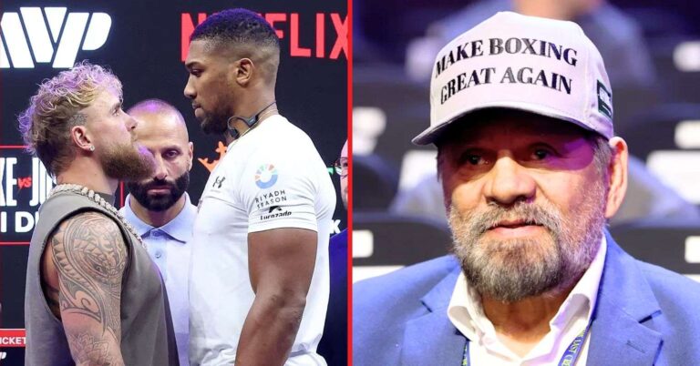 Roberto Duran perfectly captures Anthony Joshua’s fight against Jake Paul