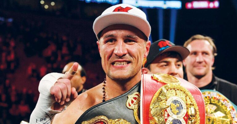 Sergey Kovalev confidently declares the best boxer in the world