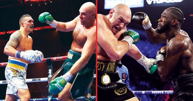 Tyson Fury evaluates the strength of Usyk and Deontay Wilder as Usyk considers offering Wilder a title shot