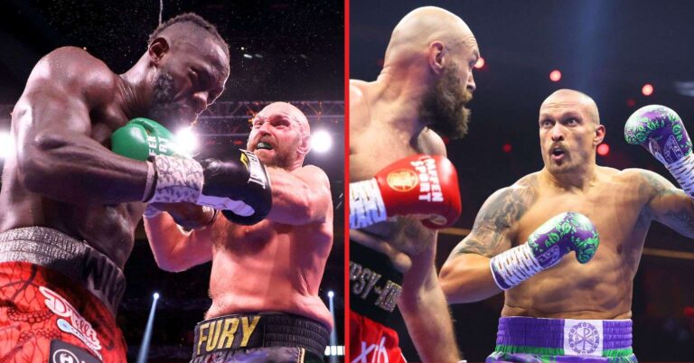 Tyson Fury responds to Oleksandr Usyk’s challenge to fight Deontay Wilder next