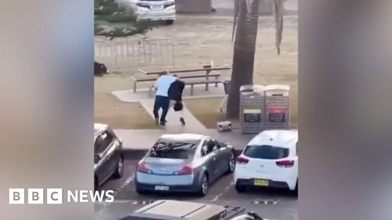 Man tackles and disarms shooter caught on camera by eyewitness