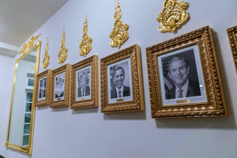 New White House plaques criticize Biden, Obama, and Bush while praising Donald Trump