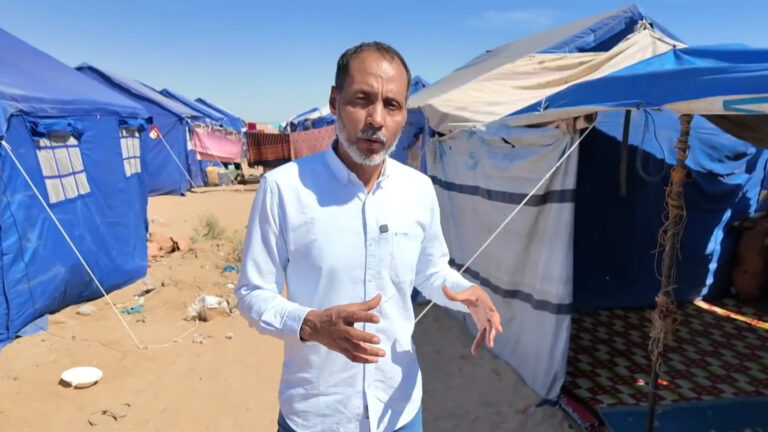 Supplies dwindling at displacement camp for refugees fleeing Sudan war