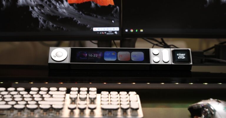App control moves off your screen with modular command center