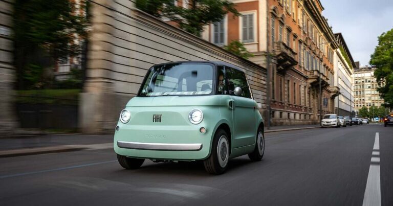 Fiat’s Cute Mini Car with 8-Horsepower and 28 MPH is Arriving in the USA