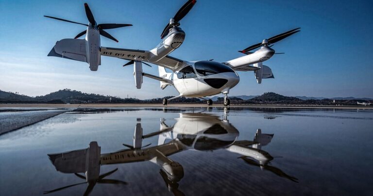 Critical Transition Flight Successfully Completed by TCab Tech E20 eVTOL