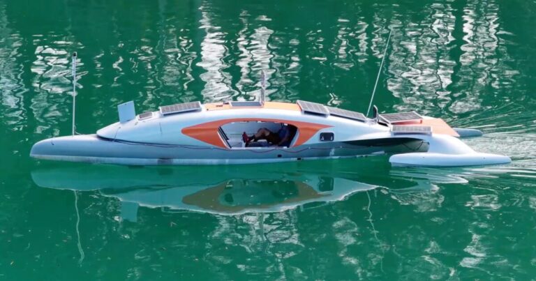 Man to Cycle Trimaran Globally for Charity