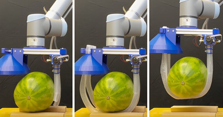 Vine Robot from MIT & Stanford Gently Lifts Delicate Items and People