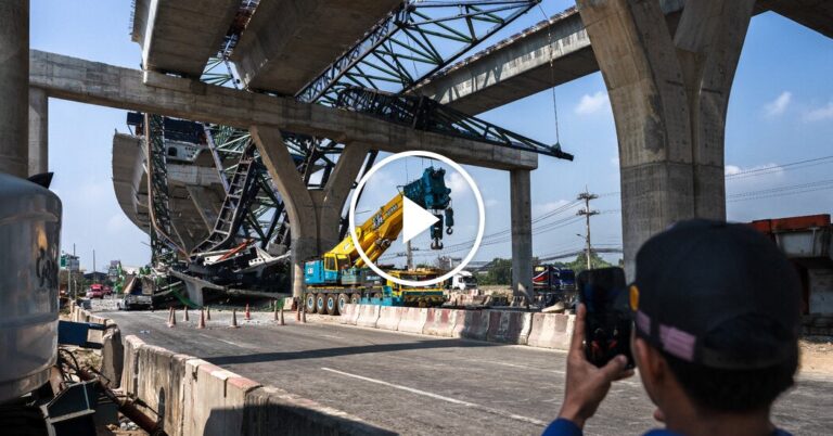 Two killed in Thailand crane collapse just one day after another tragedy