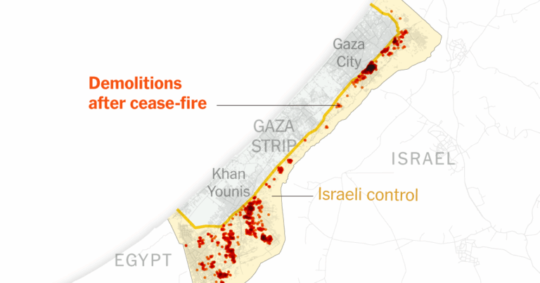 Israel Continues Demolishing Gaza Two Months After Cease-Fire
