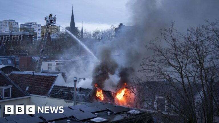 Gas leak leads to explosion and fire in Utrecht, Dutch officials confirm