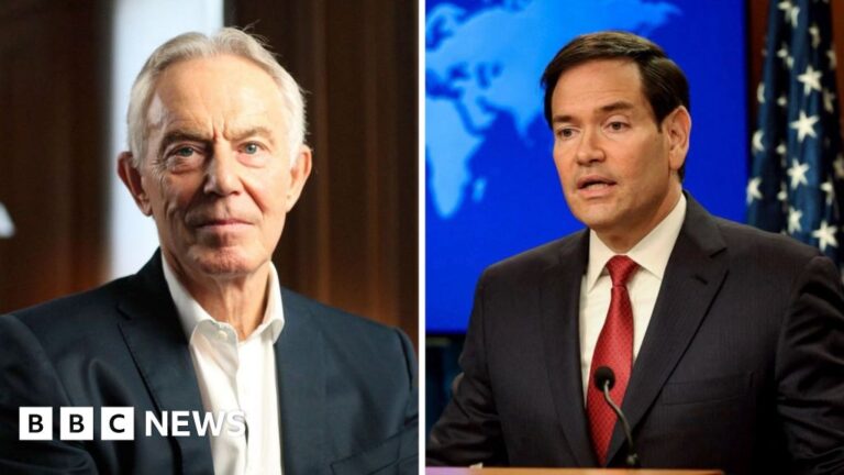 Blair and Rubio listed on Gaza ‘Peace Board’