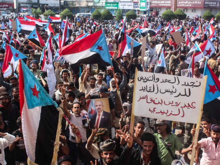 STC supporters rally in Aden with thousands in attendance amid Yemen conflict
