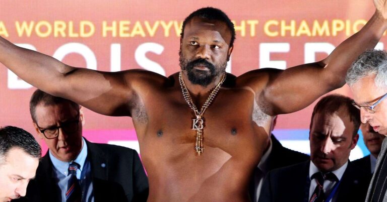 Derek Chisora receives world title opportunity for 50th fight with a caution that ‘there’s only one outcome’