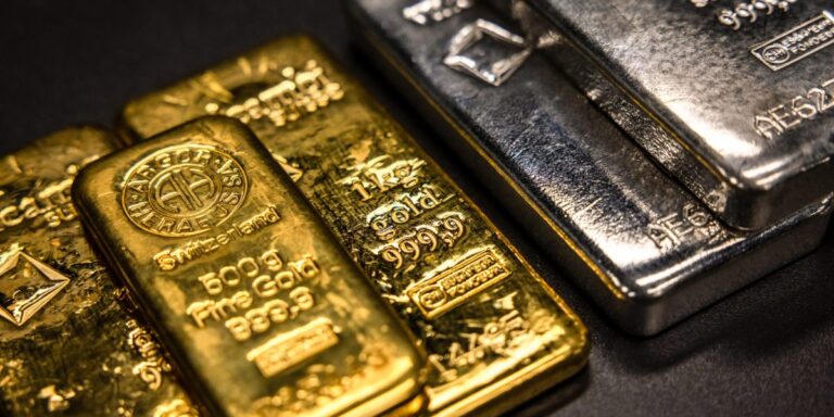 Gold and silver falter as they close out their strongest year since the 1970s