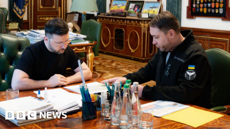 Zelensky appoints spy chief as head of presidential office