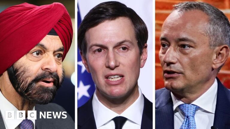 Who is leading Trump’s senior team for overseeing Gaza’s reconstruction?