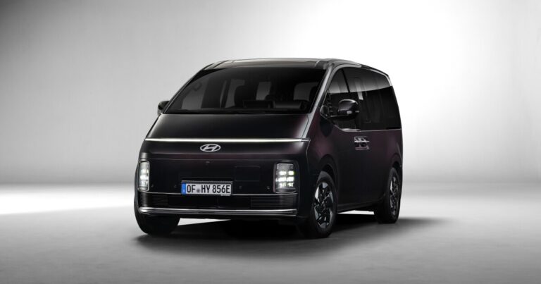 Hyundai Staria EV Unveils with Rapid Charging Feature