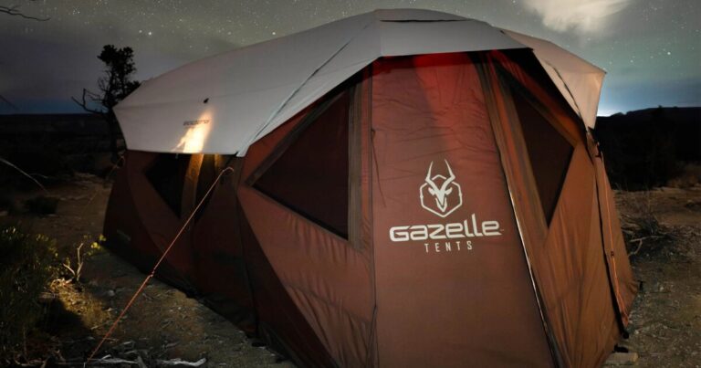 Instant 1.5-Min Tent Offers Comfortable and Easy Winter Camping Experience